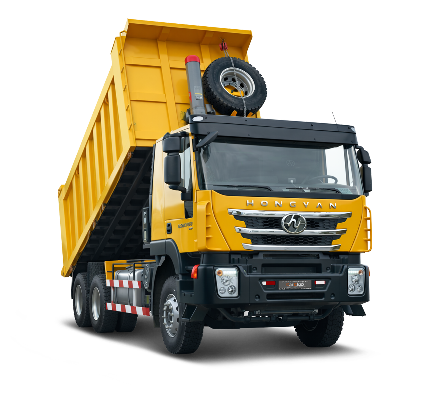 Самосвал HONGYAN CQ3346HV39 6×4 Желтый