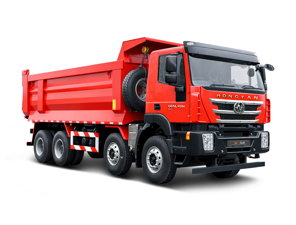 Самосвал HONGYAN CQ3346HV39 8×4 Красный